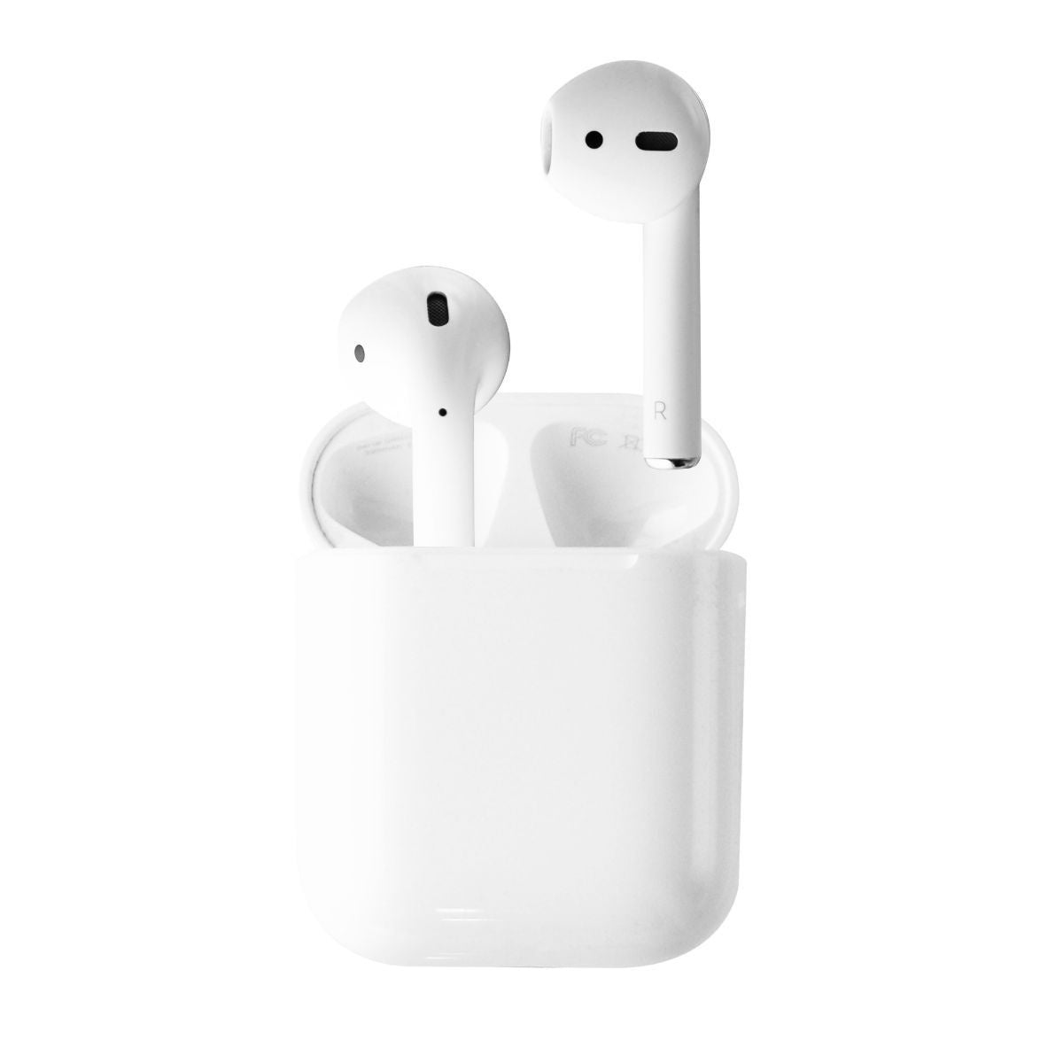 Apple AirPods (2nd Gen) with Charging Case - White (MV7N2AM/A) Portable Audio - Headphones Apple    - Simple Cell Bulk Wholesale Pricing - USA Seller