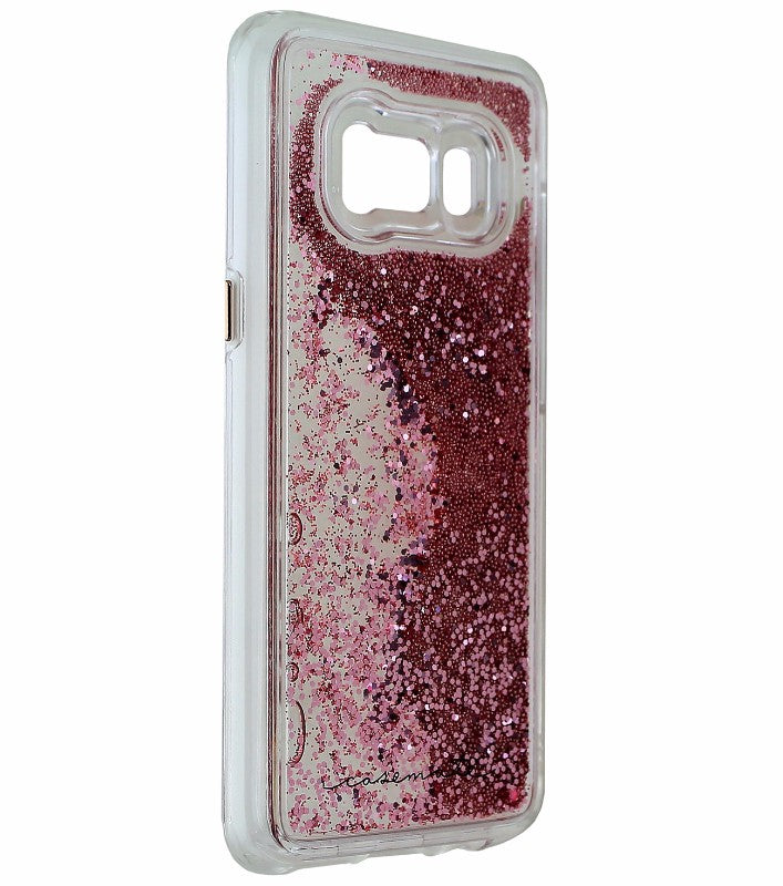 Case-Mate Naked Tough Waterfall Case Cover For Galaxy S8  - Clear / Pink Glitter Cell Phone - Cases, Covers & Skins Case-Mate    - Simple Cell Bulk Wholesale Pricing - USA Seller