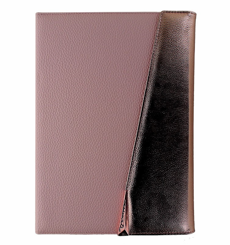 Case-Mate Faux Leather Folio Case for iPad Pro 10.5 (2017) - Pink Rose Gold iPad/Tablet Accessories - Cases, Covers, Keyboard Folios Case-Mate    - Simple Cell Bulk Wholesale Pricing - USA Seller