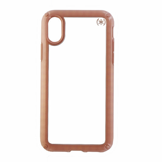 Speck Presidio Show Series Case Cover for iPhone X/ Xs - Clear/Pink Rose Gold Cell Phone - Cases, Covers & Skins Speck    - Simple Cell Bulk Wholesale Pricing - USA Seller