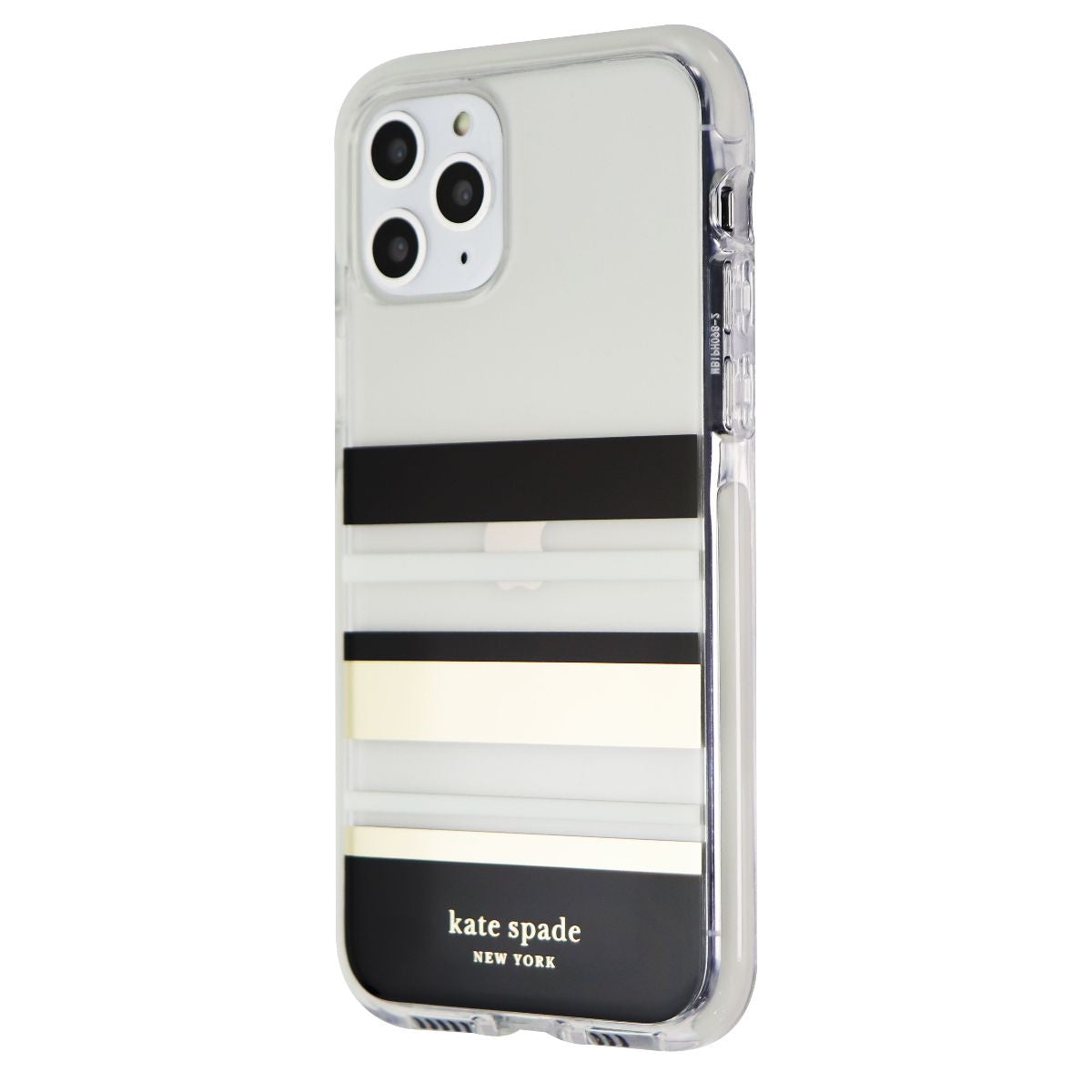 Kate Spade Defensive Hardshell Case for iPhone 11 Pro - Park Stripe/Gold/White Cell Phone - Cases, Covers & Skins Kate Spade    - Simple Cell Bulk Wholesale Pricing - USA Seller