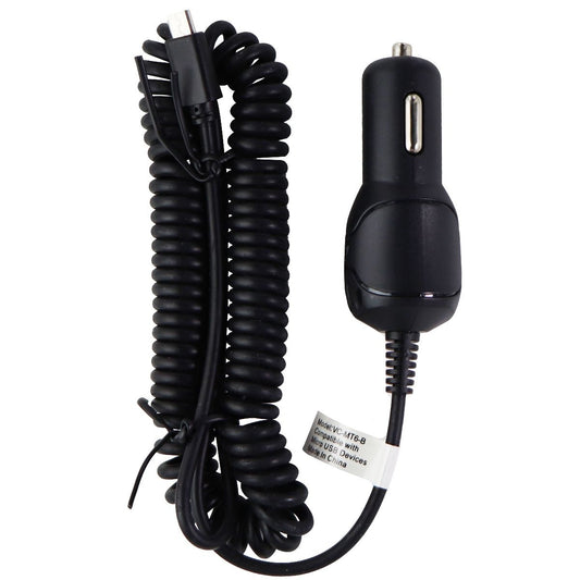 Wireless One (5V/1A) Vehicle Car Charger with 9-Ft Micro-USB Connector - Black Cell Phone - Chargers & Cradles Wireless One    - Simple Cell Bulk Wholesale Pricing - USA Seller