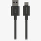 Verizon (TVL12WTYPEC - M) 6Ft Charge & Sync Data Cable for USB-C Devices - Black Cell Phone - Cables & Adapters Verizon    - Simple Cell Bulk Wholesale Pricing - USA Seller