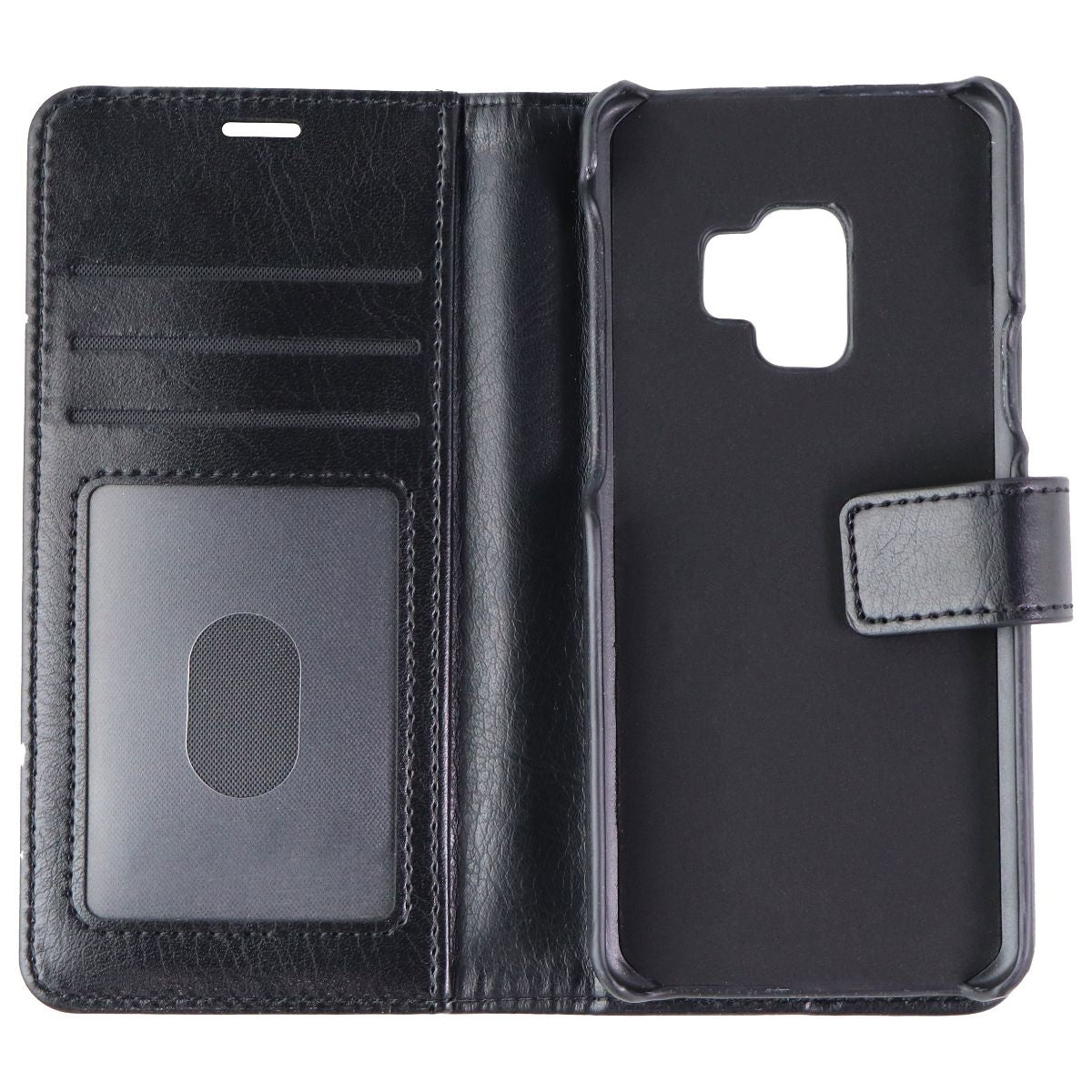 Skech Polo Book Clutch Wallet Detachable Case for Galaxy S9 - Black Cell Phone - Cases, Covers & Skins Skech    - Simple Cell Bulk Wholesale Pricing - USA Seller