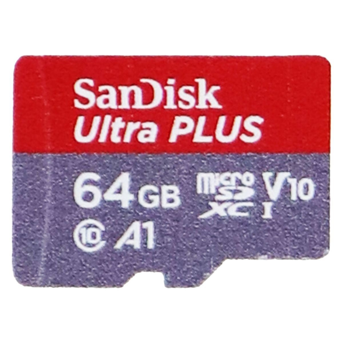 SanDisk Ultra Plus microSDXC UHS-1 Card 64GB / 100MB/s Digital Camera - Memory Cards SanDisk    - Simple Cell Bulk Wholesale Pricing - USA Seller