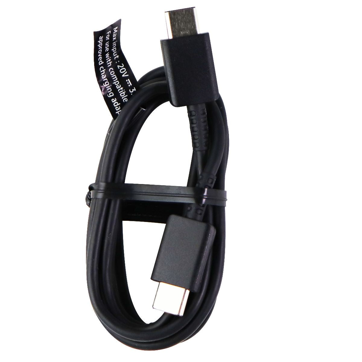 Samsung 3.3-Foot USB-C to USB-C (Type C) Charge & Sync Cable - Black (EP-DG980) Cell Phone - Cables & Adapters Samsung    - Simple Cell Bulk Wholesale Pricing - USA Seller