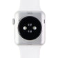 Apple Watch Series 3 (A1859) 42mm (GPS) Silver Aluminum Case / White Sport Band Smart Watches Apple    - Simple Cell Bulk Wholesale Pricing - USA Seller