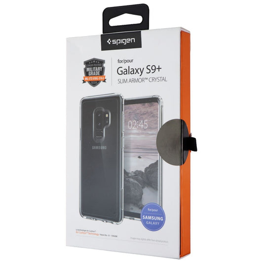 Spigen Slim Armor Crystal Series Hybrid Case for Samsung Galaxy (S9+) - Clear Cell Phone - Cases, Covers & Skins Spigen    - Simple Cell Bulk Wholesale Pricing - USA Seller