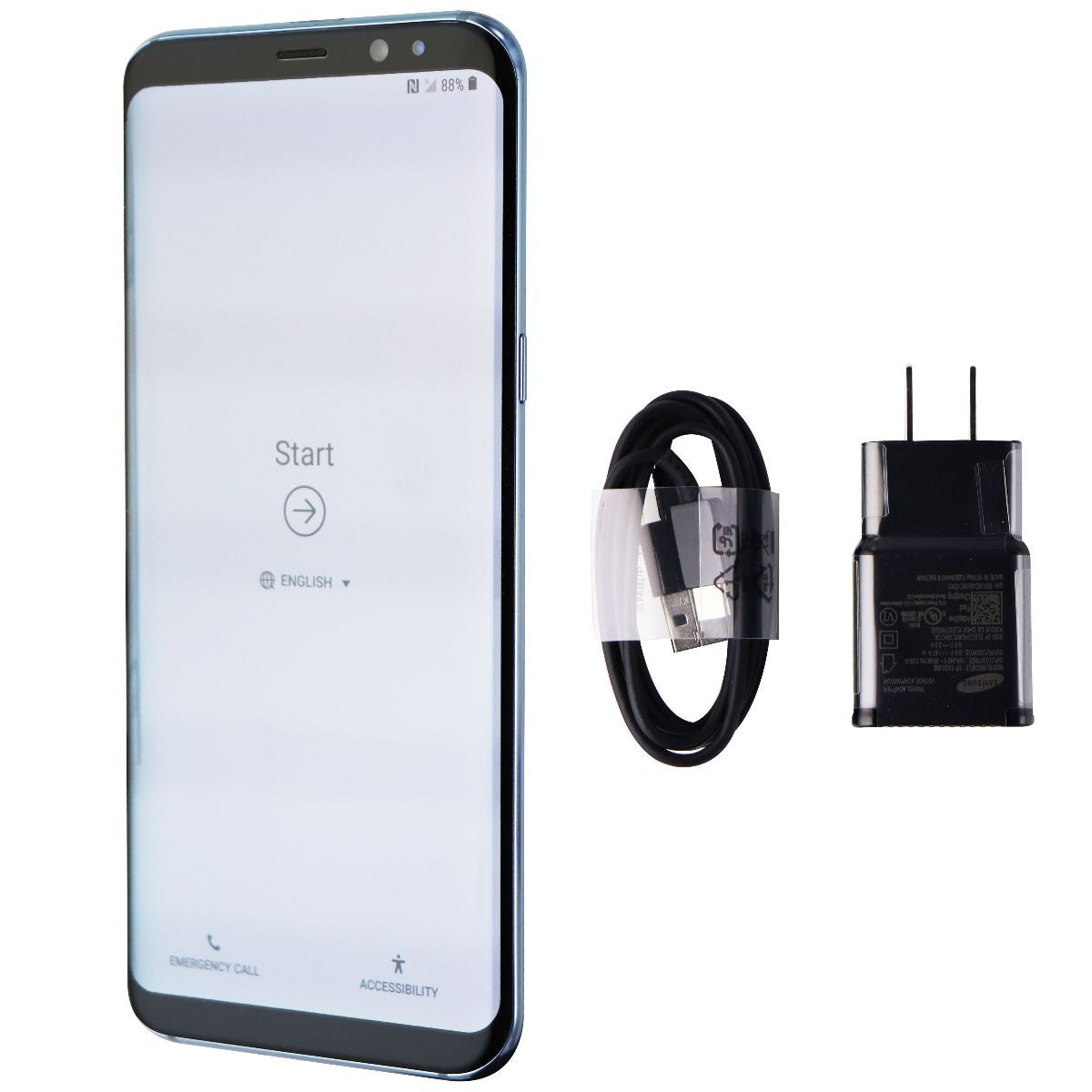 Samsung Galaxy S8+ (6.2-inch) SM-G955U (Unlocked) - 64GB / Coral Blue Cell Phones & Smartphones Samsung    - Simple Cell Bulk Wholesale Pricing - USA Seller