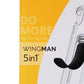 Scooch Wingman 5 in 1 Kickstand Hardshell Case for Apple iPhone Xs Max - Clear Cell Phone - Cases, Covers & Skins Scooch    - Simple Cell Bulk Wholesale Pricing - USA Seller