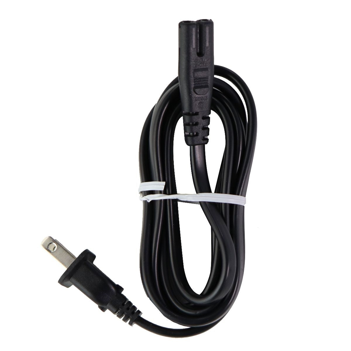 I-Sheng (IS-033) 6Ft 125V 7A 2-Prong Power Cable - Black Cell Phone - Cables & Adapters I-Sheng    - Simple Cell Bulk Wholesale Pricing - USA Seller