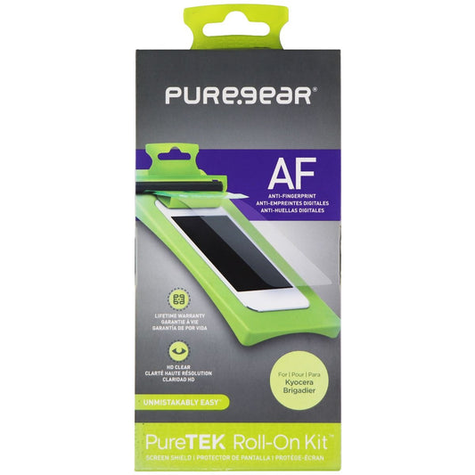 PureGear PureTEK Roll-On Screen Protector Kit for Kyocera Brigadier - Clear Cell Phone - Screen Protectors PureGear    - Simple Cell Bulk Wholesale Pricing - USA Seller