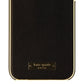 Kate Spade New York Wrap Hard Case for iPhone Xs & X  - Black Saffiano/Gold Cell Phone - Cases, Covers & Skins Kate Spade    - Simple Cell Bulk Wholesale Pricing - USA Seller