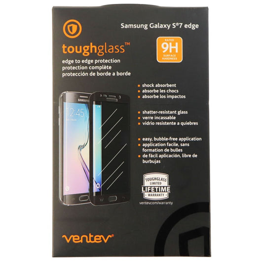Ventev ToughGlass Series 9H Tempered Glass for Samsung Galaxy S7 Edge - Clear Cell Phone - Screen Protectors Ventev    - Simple Cell Bulk Wholesale Pricing - USA Seller