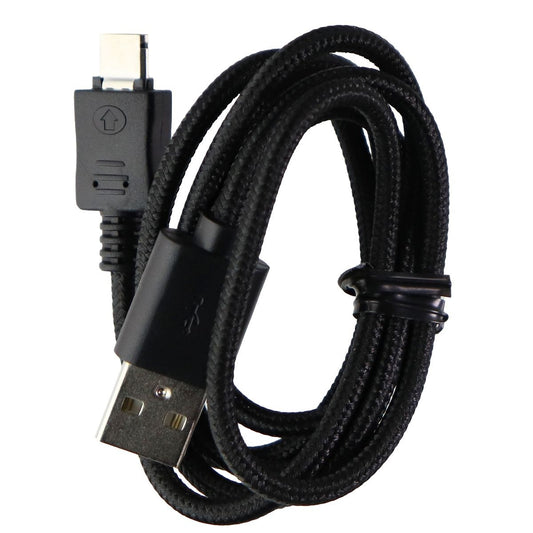Veriot  Braided Charge Cable for USB Devices - Black Cell Phone - Cables & Adapters veriot    - Simple Cell Bulk Wholesale Pricing - USA Seller