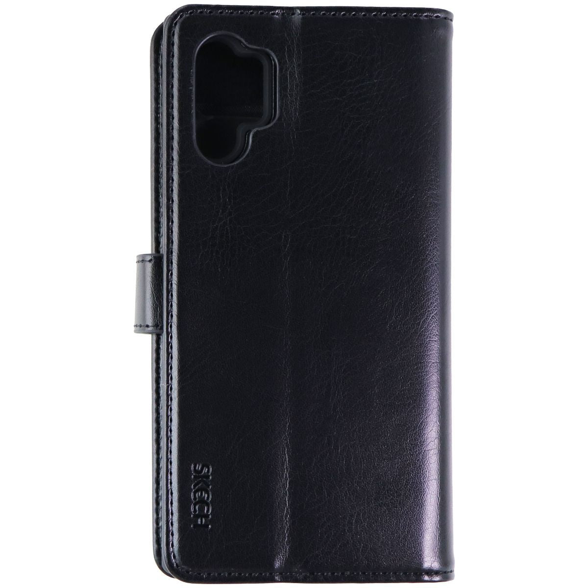 Skech Polo Book Wallet Case for Samsung Galaxy Note10+ (Plus) - Black Cell Phone - Cases, Covers & Skins Skech    - Simple Cell Bulk Wholesale Pricing - USA Seller
