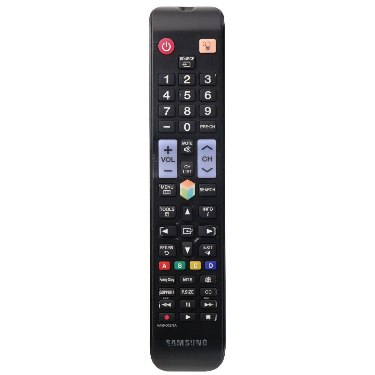 Samsung Remote Control (AA59-00579A) for Select Samsung TVs - Black TV, Video & Audio Accessories - Remote Controls Samsung    - Simple Cell Bulk Wholesale Pricing - USA Seller