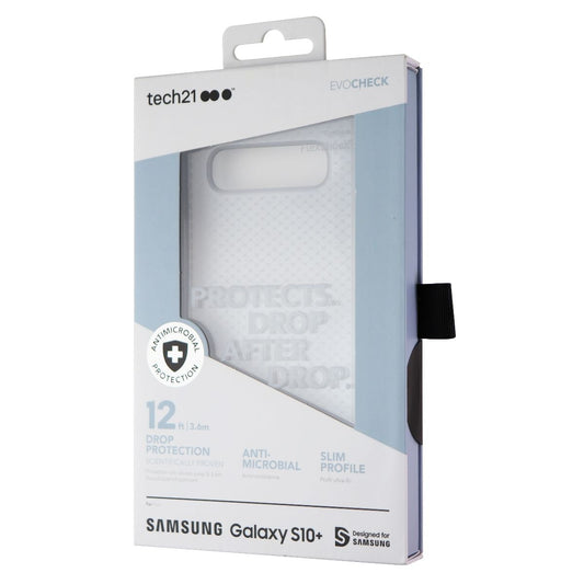 tech21 Evo Check Soft Gel Case for Samsung Galaxy (S10+) - Shark Blue Cell Phone - Cases, Covers & Skins Tech21    - Simple Cell Bulk Wholesale Pricing - USA Seller