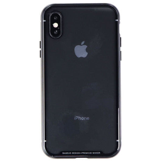 Baseus Magnetite Hardware Case for Apple iPhone Xs/X - Black/Clear Cell Phone - Cases, Covers & Skins Baseus    - Simple Cell Bulk Wholesale Pricing - USA Seller