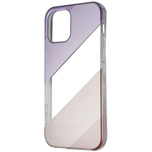 Coach Protective Case for Apple iPhone 12 Pro / iPhone 12 - Diagonal Stripe Cell Phone - Cases, Covers & Skins Coach    - Simple Cell Bulk Wholesale Pricing - USA Seller