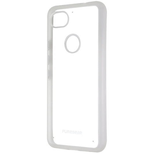 PureGear Slim Shell Series Hard Case for Google Pixel 3a XL - Clear/Frost Cell Phone - Cases, Covers & Skins PureGear    - Simple Cell Bulk Wholesale Pricing - USA Seller