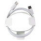 Apple 3Ft Charge and Sync Cable for USB-C Devices - White Cell Phone - Cables & Adapters Apple    - Simple Cell Bulk Wholesale Pricing - USA Seller