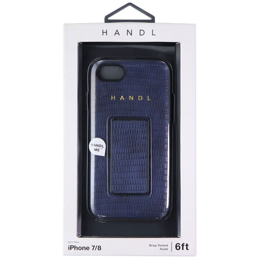 HANDL Inlay Case with Clip for Apple iPhone SE (2020), 8/7 - Navy Croc (Blue) Cell Phone - Cases, Covers & Skins HANDL    - Simple Cell Bulk Wholesale Pricing - USA Seller