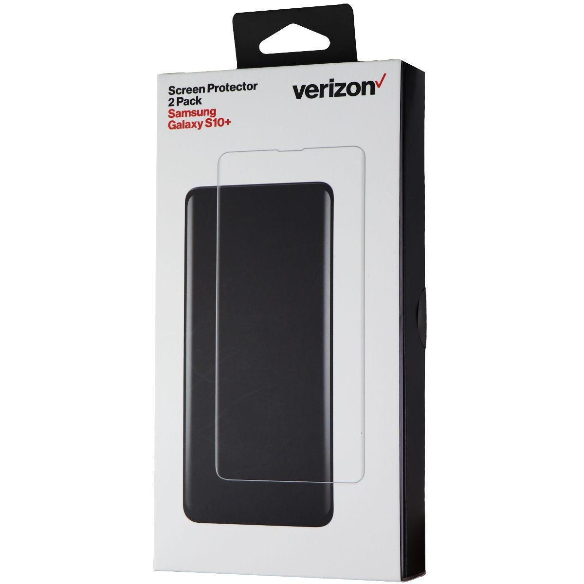 Verizon Screen Protector (2-Pack) for Samsung Galaxy (S10+) - Clear Cell Phone - Screen Protectors Verizon    - Simple Cell Bulk Wholesale Pricing - USA Seller