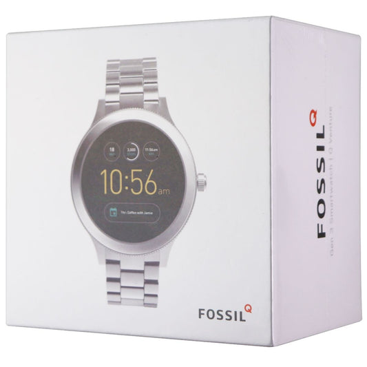 Fossil Q Venture (Gen 3) Stainless Steel Smartwatch - Silver (FTW6003) GRADE A Smart Watches Fossil    - Simple Cell Bulk Wholesale Pricing - USA Seller