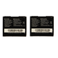 KIT 2x LG LGIP-470B 800 mAh Replacement Battery for VX8700 VX8610 Decoy Cell Phone - Batteries LG    - Simple Cell Bulk Wholesale Pricing - USA Seller