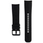 Samsung 20mm Silicone Band for Samsung Galaxy Watch 42mm - Black/Black - Large Smart Watch Accessories - Watch Bands Samsung    - Simple Cell Bulk Wholesale Pricing - USA Seller