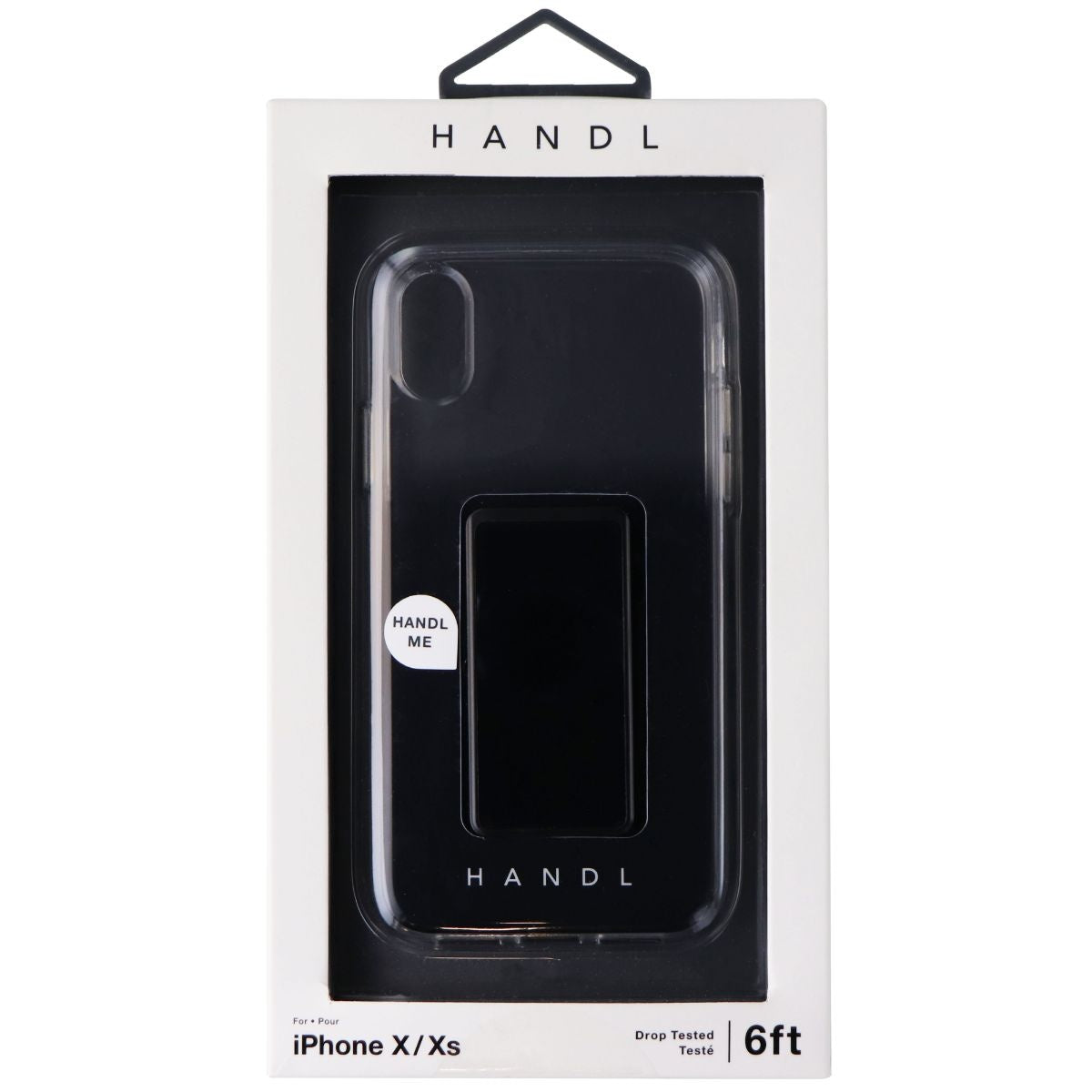 HANDL Black Ombre Case for Apple iPhone XS and X - Black Ombre / Clear / Fade Cell Phone - Cases, Covers & Skins HANDL    - Simple Cell Bulk Wholesale Pricing - USA Seller