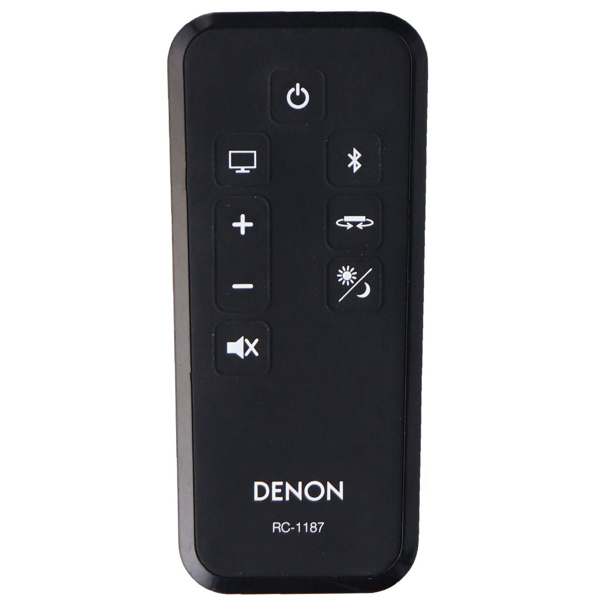 Denon Remote Control (RC-1187) for Select Denon Sound Bars - Black TV, Video & Audio Accessories - Remote Controls Denon    - Simple Cell Bulk Wholesale Pricing - USA Seller