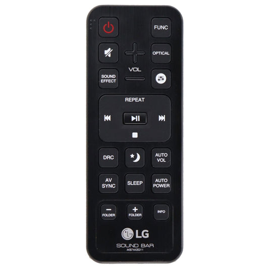 LG Remote Control (AKB74435311) for Select LG Soundbar Systems - Black TV, Video & Audio Accessories - Remote Controls LG    - Simple Cell Bulk Wholesale Pricing - USA Seller