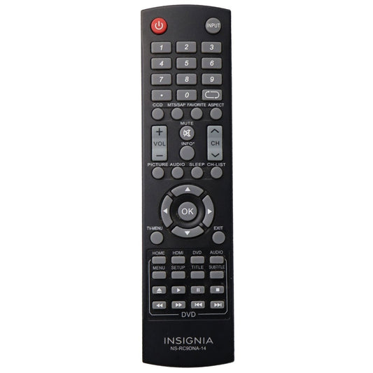 Insignia Remote Control (NS-RC9DNA-14) for Select Insignia TVs - Black TV, Video & Audio Accessories - Remote Controls Insignia    - Simple Cell Bulk Wholesale Pricing - USA Seller