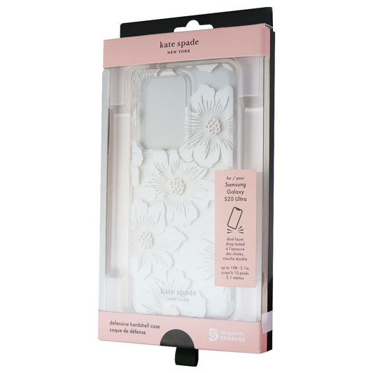 Kate Spade Defensive Hardshell Case for Galaxy S20 Ultra - HollyHock / White Cell Phone - Cases, Covers & Skins Kate Spade    - Simple Cell Bulk Wholesale Pricing - USA Seller