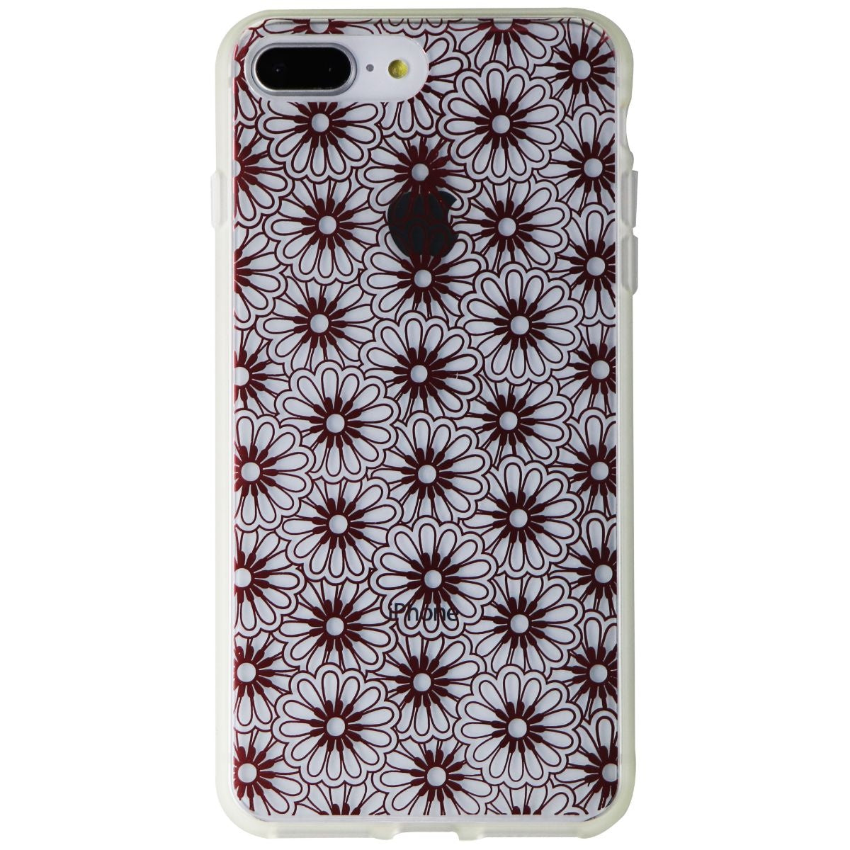 Sonix Clear Coat Case for Apple iPhone 8 Plus/7 Plus - Clear/Pink Flowers/Frost Cell Phone - Cases, Covers & Skins Sonix    - Simple Cell Bulk Wholesale Pricing - USA Seller