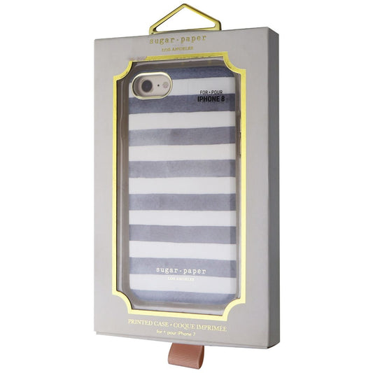 Sugar Paper Los Angeles Printed Case for Apple iPhone 8 / 7 - White/Blue Stripe Cell Phone - Cases, Covers & Skins Incipio    - Simple Cell Bulk Wholesale Pricing - USA Seller