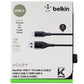Belkin ( F2CU059bt04 - BLK ) 4Ft USB-C to USB-A Charge and Sync Cable - Black Cell Phone - Cables & Adapters Belkin    - Simple Cell Bulk Wholesale Pricing - USA Seller