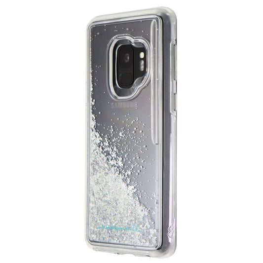 Case-Mate Waterfall Hard Case for Samsung Galaxy S9 - Clear/Silver Glitter Cell Phone - Cases, Covers & Skins Case-Mate    - Simple Cell Bulk Wholesale Pricing - USA Seller