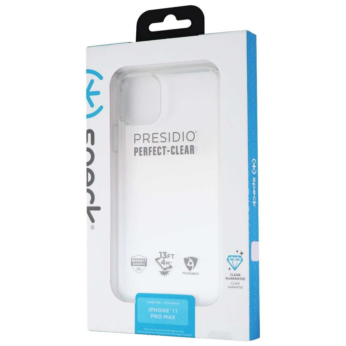 Speck Presidio Perfect-Clear Series Case for Apple iPhone 11 Pro Max - Clear Cell Phone - Cases, Covers & Skins Speck    - Simple Cell Bulk Wholesale Pricing - USA Seller