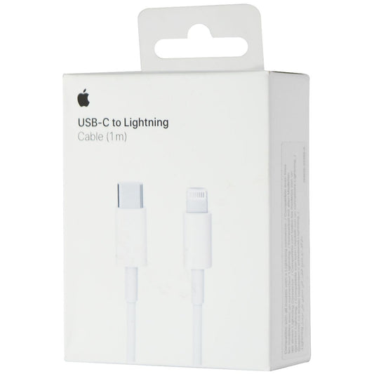 Apple 3.3-Ft (1m) USB-C to Lightning 8-Pin Cable - White (MQGJ2AM/A) Cell Phone - Cables & Adapters Apple    - Simple Cell Bulk Wholesale Pricing - USA Seller