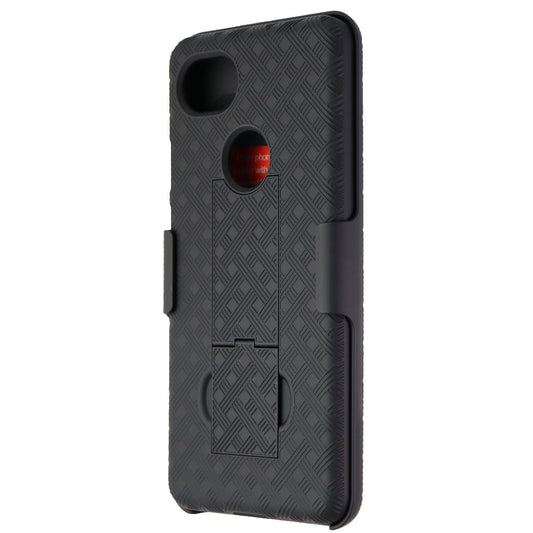 Verizon Shell and Holster Combo w/ Kickstand for Google Pixel 2 XL - Black Cell Phone - Cases, Covers & Skins Verizon    - Simple Cell Bulk Wholesale Pricing - USA Seller