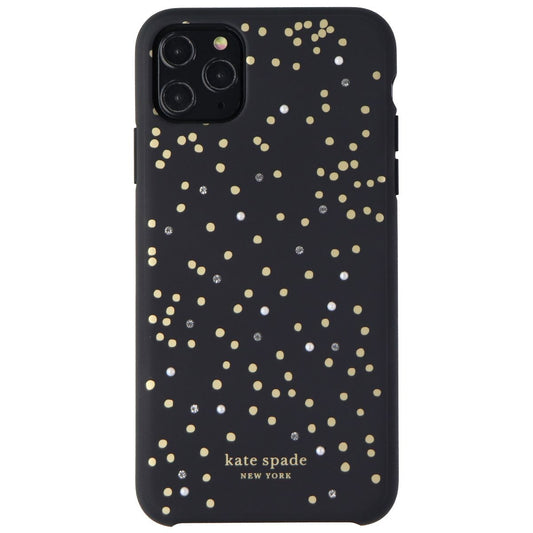 Kate Spade Soft Touch Case for iPhone 11 Pro Max (6.5-inch) Black Disco Dot Cell Phone - Cases, Covers & Skins Kate Spade    - Simple Cell Bulk Wholesale Pricing - USA Seller