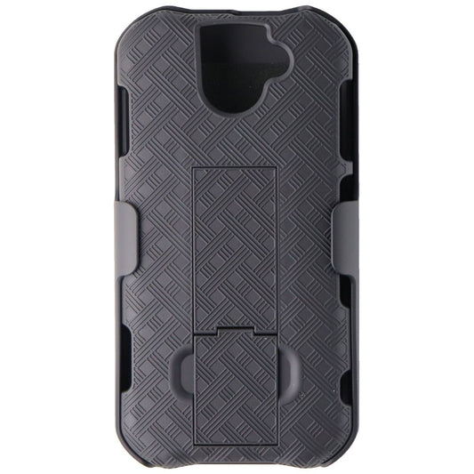 Verizon Shell and Holster Combo for Kyocera Duraforce Pro 2 - Black Cell Phone - Cases, Covers & Skins Verizon    - Simple Cell Bulk Wholesale Pricing - USA Seller