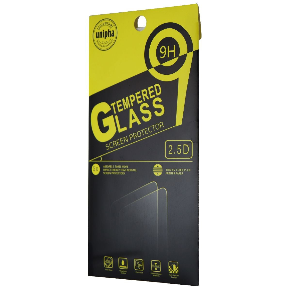 Unipha Tempered Glass Screen Protector for Google Pixel 2 XL - Clear Cell Phone - Screen Protectors Unipha    - Simple Cell Bulk Wholesale Pricing - USA Seller