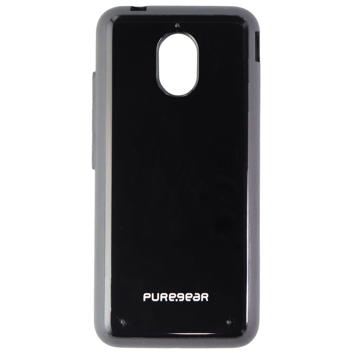 PureGear Silm Shell Hybrid Case for NUU Mobile A6L-UC - Black Cell Phone - Cases, Covers & Skins Nuu Mobile    - Simple Cell Bulk Wholesale Pricing - USA Seller