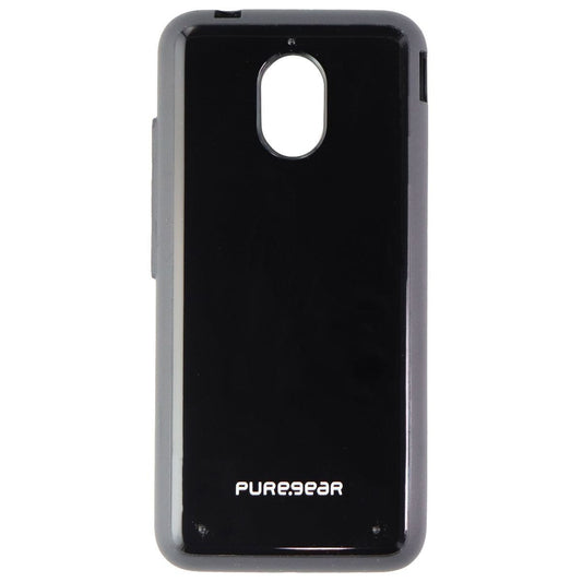 PureGear Silm Shell Hybrid Case for NUU Mobile A6L-UC - Black Cell Phone - Cases, Covers & Skins Nuu Mobile    - Simple Cell Bulk Wholesale Pricing - USA Seller