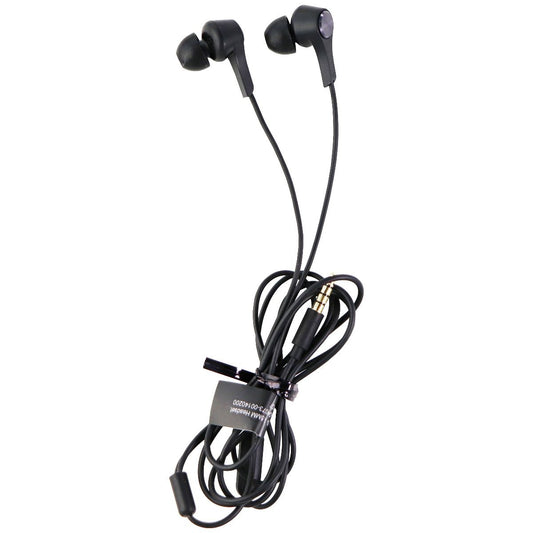 ASUS 3.5mm Wired Earbud Headphones with In-line Mic - Black (DC1703) Portable Audio - Headphones ASUS    - Simple Cell Bulk Wholesale Pricing - USA Seller