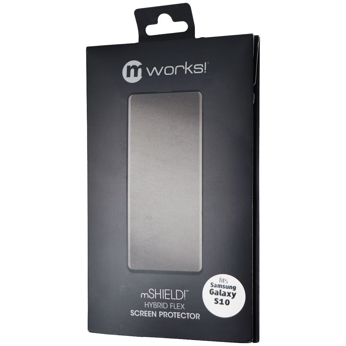 mWorks! mShield! Hybrid Flex Curved Tempered Glass for Galaxy S10 - Clear Cell Phone - Screen Protectors mWorks!    - Simple Cell Bulk Wholesale Pricing - USA Seller